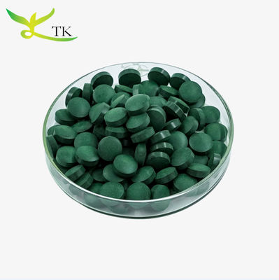 Super-aliments Spiruline chlorella naturelle en poudre 5/5 Spiruline chlorella mélangée comprimés 250 mg 500 mg