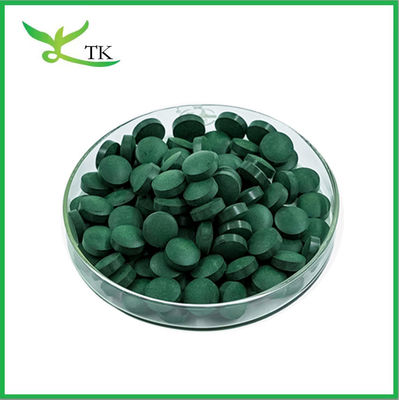 Poudre de spiruline organique 500 mg pour la santé humaine