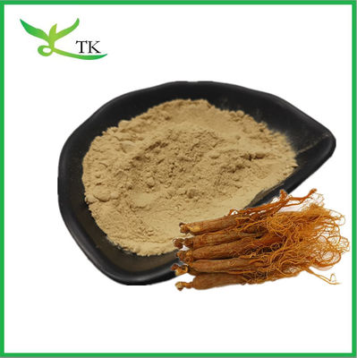 Supplément à base de plantes Extrait de racine de ginseng coréen naturel Ginsénosides en poudre 5%~80%
