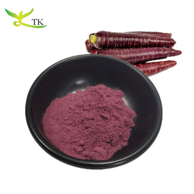 Anthocyanes de qualité alimentaire 100% naturels Antioxydant Juice de carotte noire Poudre Extrait de carotte noire violette