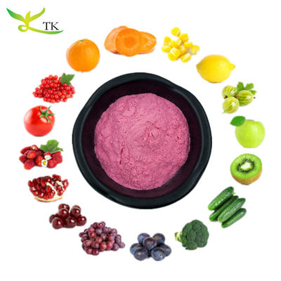 Prix en gros en vrac Poudre de jus de fruits 100% naturels et poudre végétale de qualité alimentaire