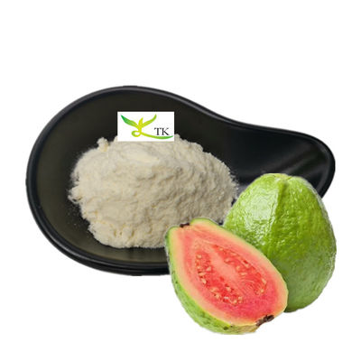 Poudre de jus de goyave hydrosoluble de qualité alimentaire Poudre de fruits de goyave naturelle pour le jus Poudre de goyave rose