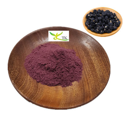 Poudre de baies de goji noir 100% naturel chinois Extrait de fruits de baies de goji noir 1% à 25% anthocyanine