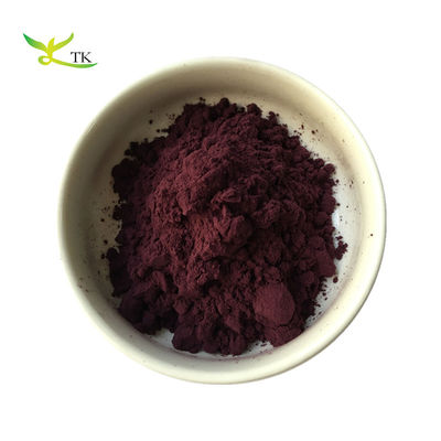 Prix en gros en vrac Anthocyanidines naturelles 25% Poudre d'anthocyanine Poudre d'extrait de riz noir