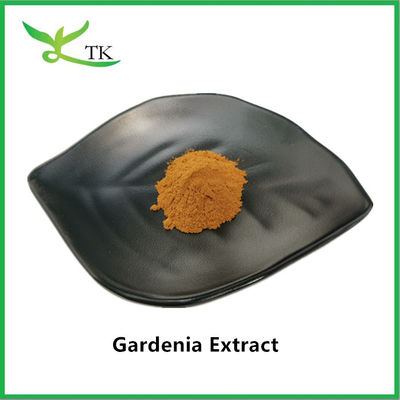 Produit alimentaire naturel pur Gardenia Jasminoides Extrait en poudre Géniposide 10%