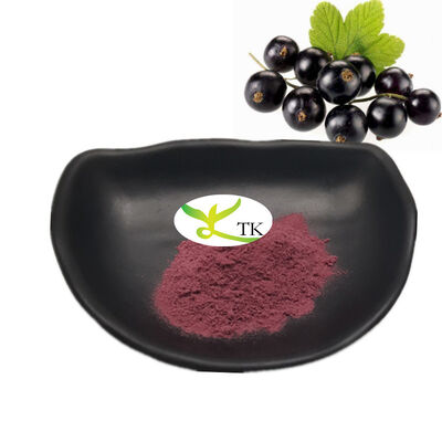 100% Poudre de cassis naturelle soluble dans l'eau, poudre de fruits de cassis