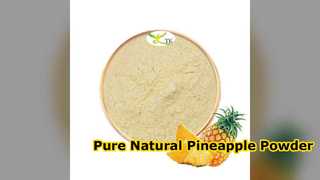 Poudre naturelle de jus d'ananas pour aliments et boissons